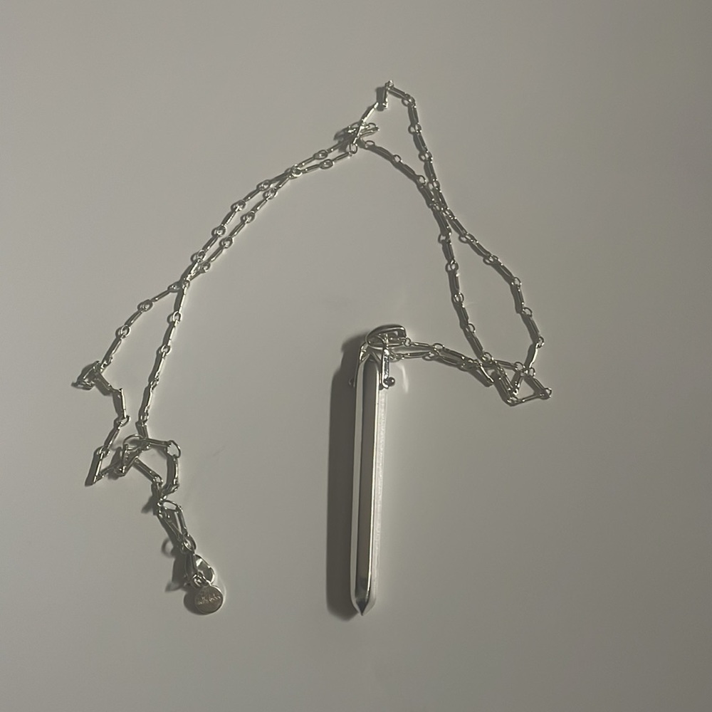 Stella and Dot Rebel Silver Necklace